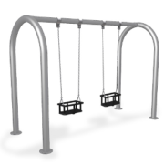 Bogenschaukel_Silber_Kind